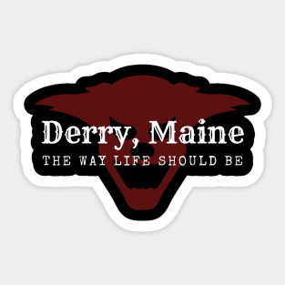Derry, Maine Sticker